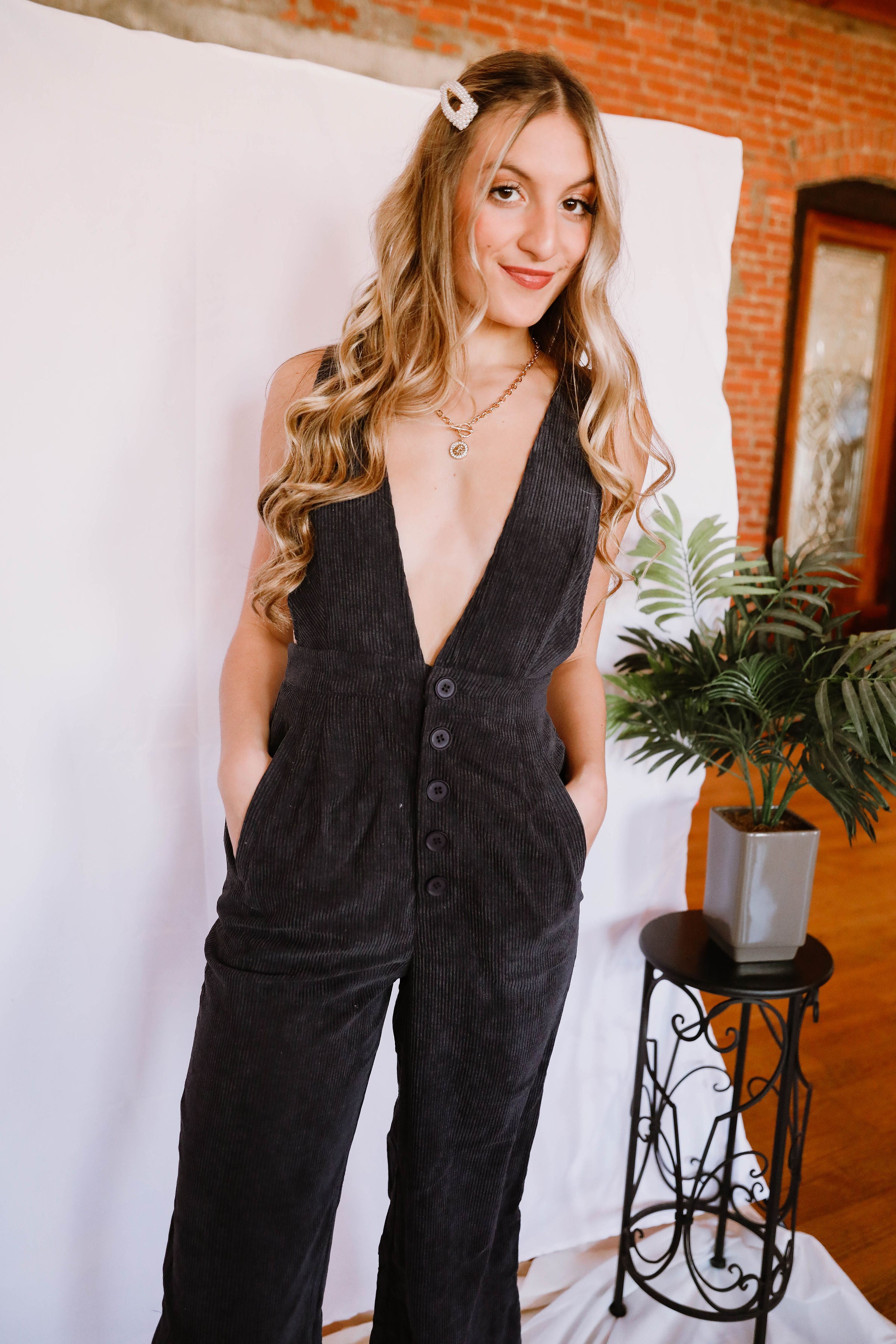Free People x We The Free Ziggy Denim Overall in Mineral Black | REVOLVE
