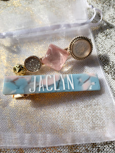 Personalized Hair Clip