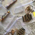 Personalized Tassel Keychain