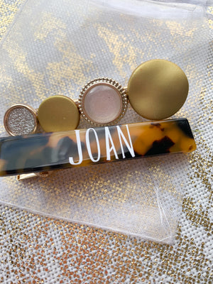 Personalized Hair Clip